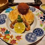 天ぷら料理 花歩 - 