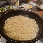 讃岐うどん 野らぼー - 〆の釜揚げうどん