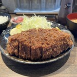 とんかつ 丸七 - ロースカツ定食（特上）