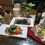クラッカ イタリアン - 料理並べてみました