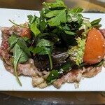 クラッカ イタリアン - 和牛カルパッチョ