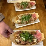 あっちち本舗 道頓堀店 - たこ焼き