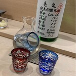 Sushi Kazuya - 亀泉酒造 純米吟醸生原酒