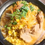 麺酒房 龍安 - ネギ味噌（大盛）