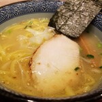 Torigo Aji - 鶏白湯半ラーメン　鶏五味丼と鶏白湯そば半ラーメンセット 1,460円  
