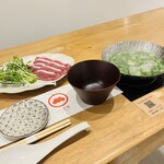 酒楽亭 空庵 - 鴨しゃぶ