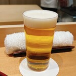 Isoda - 寒いけど、最初はやはり生ビール