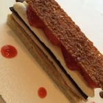 プレヴナンス - イチゴと栗のミルフィーユ