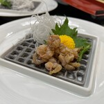 うなぎのやまぐち - 鰻のあらい（お醤油に浸した後）