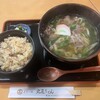 丸亀うどん - 肉うどんと五目御飯 小