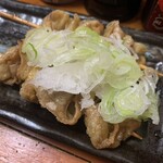 大衆串揚酒場 足立屋 - とり皮ポン酢