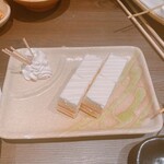 天ぷら と 海鮮 個室居酒屋 天場 - 締めのスイーツです。