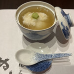 やす多” - 車海老の蕪蒸し