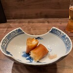 初音 - 海老とオレンジ白菜の春巻き