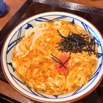 Marugame Seimen - 明太玉子あんかけ。610円