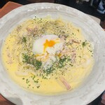 あんぷく - 名物カルボナーラうどん