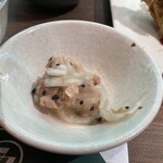 Minori Kafe - 新玉ねぎのツナの黒酢和え