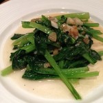 銀座アスター - 青菜炒め、小松菜