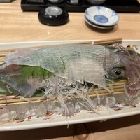 対馬のどぐろとイカ活き造り 博多 魚蔵 都ホテル店 - 