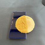 プレゼンテ スギ - ④サフラン煎餅と自家製ブランデー漬け1年熟成ボラ子カラスミ