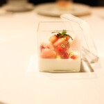 オラージュ - 苺とフロマージュのブランマンジェ