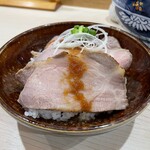 ラーメン専科 竹末食堂 - チャーシューごはん