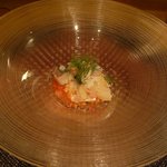 IL TEATRINO DA SALONE - 前菜１：鰆とクスクス　生姜のグラニテ（2013.11）