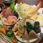花月 - 花月ランチ（ご飯・汁・デザート付）¥1200