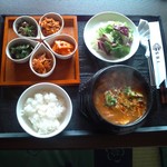 Korean Dining SAI - 【デリセット】スントゥブチゲセット