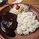 びっくりドンキー - 黒デミバーグディッシュ