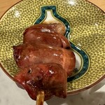 焼鳥 ひら野 - レバー 併せ山椒(☆☆☆☆)