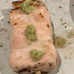 焼鳥 ひら野 - ササミ 併せワサビ(☆☆☆☆)