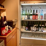 吟醸マグロ - 日本酒飲み放題コーナー