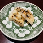 焼鳥 本田 - 焼き野菜（蓮）