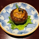 焼鳥 本田 - ブラウンマッシュルーム肉詰め