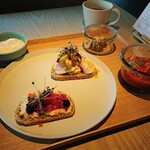 THE REIGN HOTEL KYOTO - 朝食（スモーブローセット）