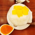 レストラン　ロータスカフェ - ふわふわかき氷 マンゴー（630円）