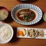家庭料理　味彩 - 小いわしの生姜煮定食