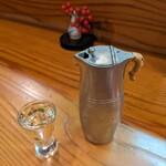 巽蕎麦 志ま平 - 冷酒の設え