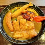 CoCo壱番屋 米沢金池店 - カレーらーめん＋パリパリチキン+