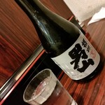 Unashige - 冷酒　男山　900円