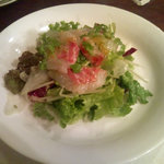 食の味彩 - 真鯛のカルパッチョサラダ（ハーフ）（４５０円）