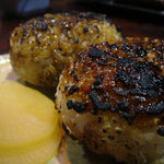 あかり - 焼きおにぎり。