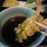神田まつや - 濃い目の「天つゆ」が付く