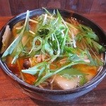東京うどん 一将 - オレンジ白菜のあんかけ￥1,000