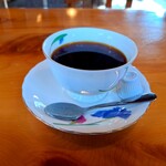 Yamabato - 食後のドリンクはホットコーヒーにしました