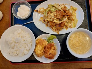 Chuukaryouri Touin - 中華セット(回鍋肉)