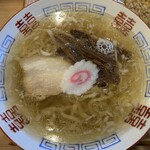 日の出製麺 - ラーチャンセットの中華そば