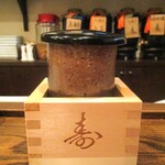 旬彩 天ぷら 心来(しんら） - ヒレ酒：一枚のヒレで２杯まで熱々のヒレ酒が作れるということで、２杯目お願いしちゃいました。 やっぱり美味しい！