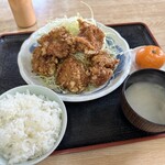 金太郎 - 唐揚げ定食　700円